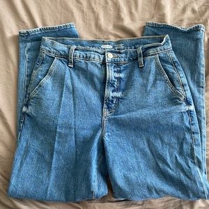 Old Navy Sky-Hi Straight Jeans